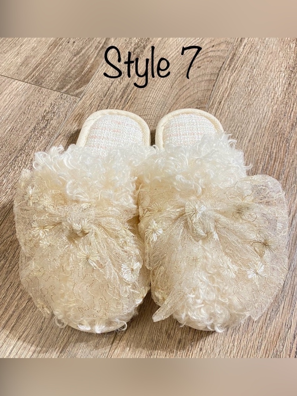 Handmade ultra soft Bridal Slippers